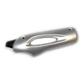 MUFFLER EXHAUST HEAT SHIELD COVER PIAGGIO LIBERTY 150 2017- SILVER PLASTIC