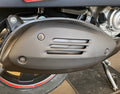 *MATTE BLACK NOTTE* MUFFLER EXHAUST HEAT SHIELD GTS 300 HPE SEI GIORNI (1A014749)