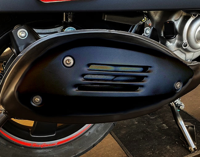 *POWEDER COATED BLACK* Exhaust Heat Shield 2020 GTS HPE Style