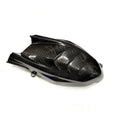 *REAL CARBON FIBER GLOSS*  PLASTIC OUTER BELT COVER WITH LOUVERS - GTS/GTV/SUPER 300 HPE HPE2 2020-2025