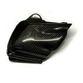*REAL CARBON FIBER GLOSS*   FRONT HALF OF BELT COVER - VESPA GTS GTV 300 HPE HPE2