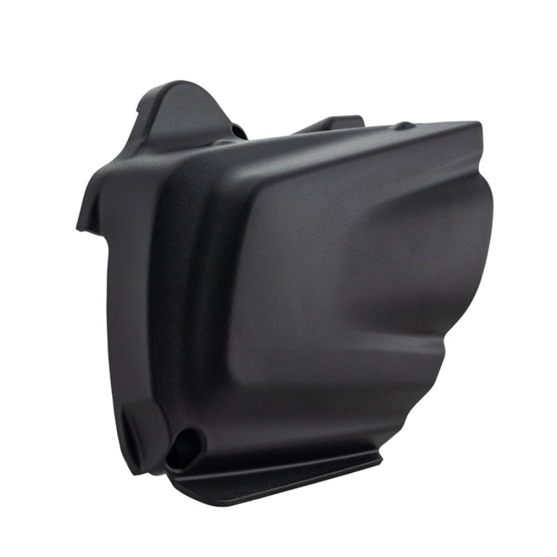 BLACK PLASTIC FRONT HALF OF BELT COVER VESPA GTS GTV 300 HPE HPE2