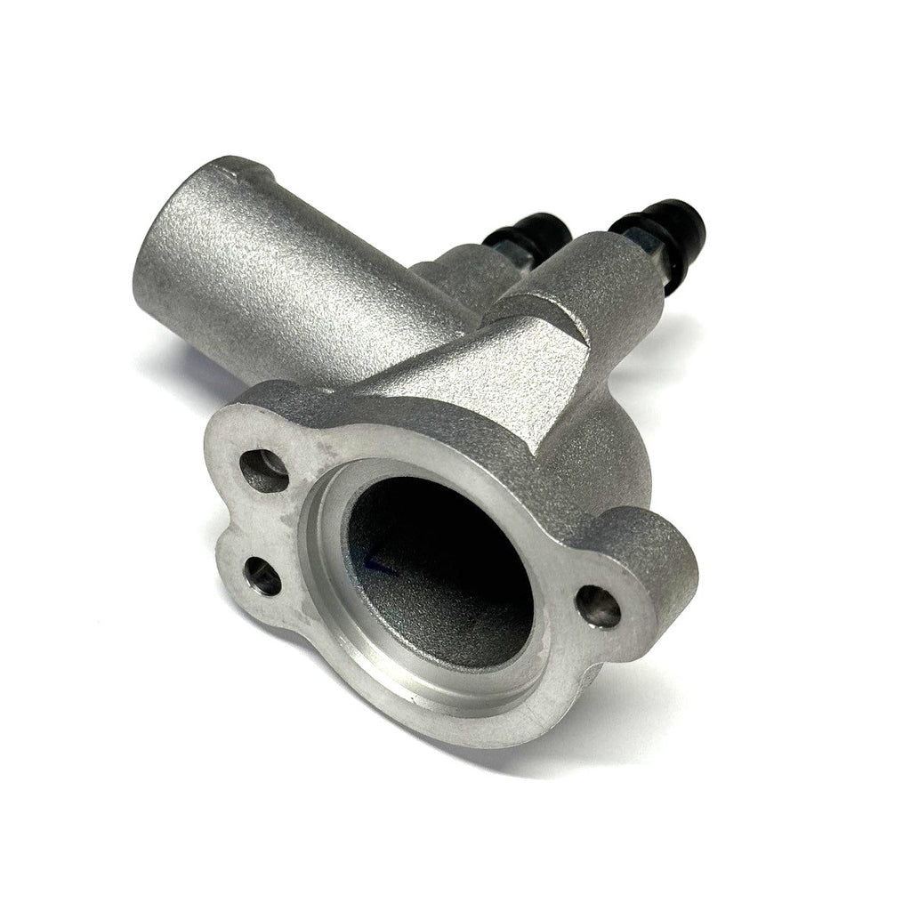 THERMOSTAT HOUSING/COVER WITH BLEED SCREW BV400 WILL FIT GTS 2006-2019 PIAGGIO BV 250 300 BV350 (GASKET REQUIRED)