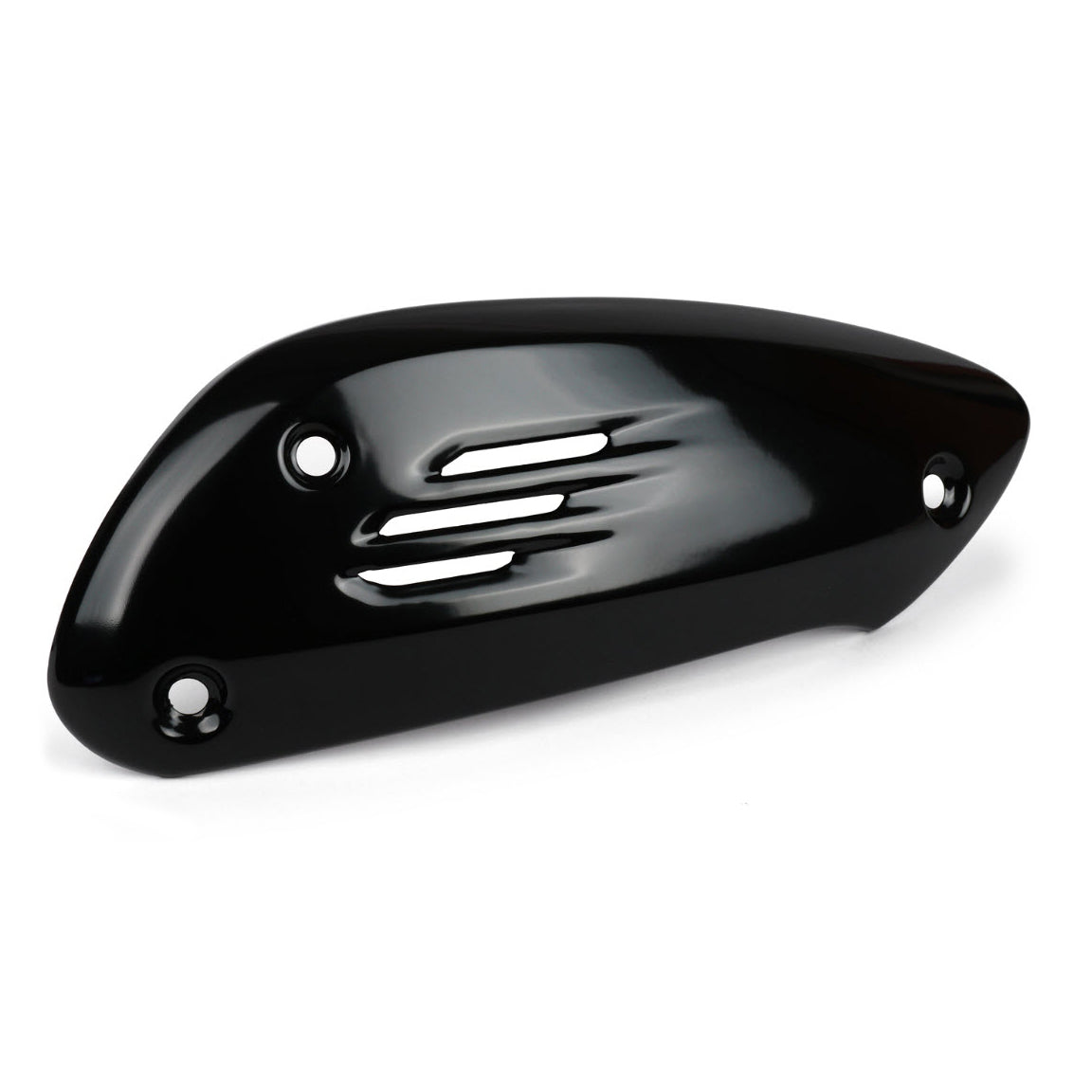 EXHAUST (MUFFLER) HEAT SHIELD GLOSSY BLACK COVER VESPA GTS SUPER SPORT 300 HPE2 2023-