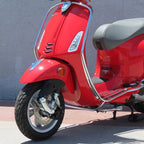 Chrome Front Legshield Bars OEM Piaggio VESPA Primavera Sprint