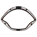 *METALLIC GLOSSY BLACK* SPEEDOMETER FRAME RIM BEZEL FOR VESPA ABS GTS & SUPER 2015-2022 HPE