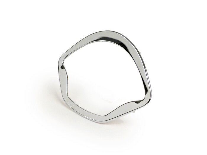 *CHROME* SPEEDOMETER FRAME RIM BEZEL FOR VESPA ABS GTS & SUPER 2015-CURRENT HPE