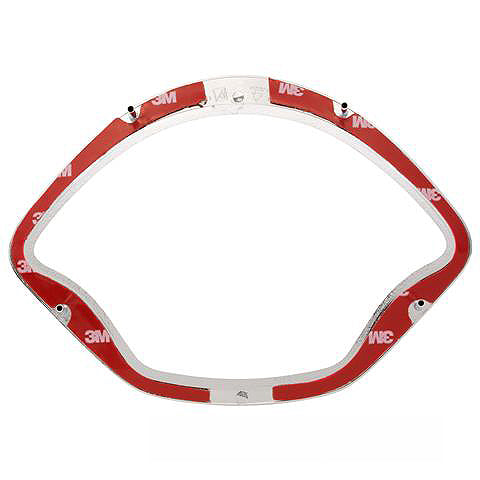 *CHROME* SPEEDOMETER FRAME RIM BEZEL FOR VESPA ABS GTS & SUPER 2015-CURRENT HPE