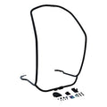 Vespa Black Front Legshield Bars Sprint/Primavera