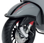 Vespa BLACK Front Fender Guard SPRINT AND Primavera WITH 12" WHEELS (1B001282)