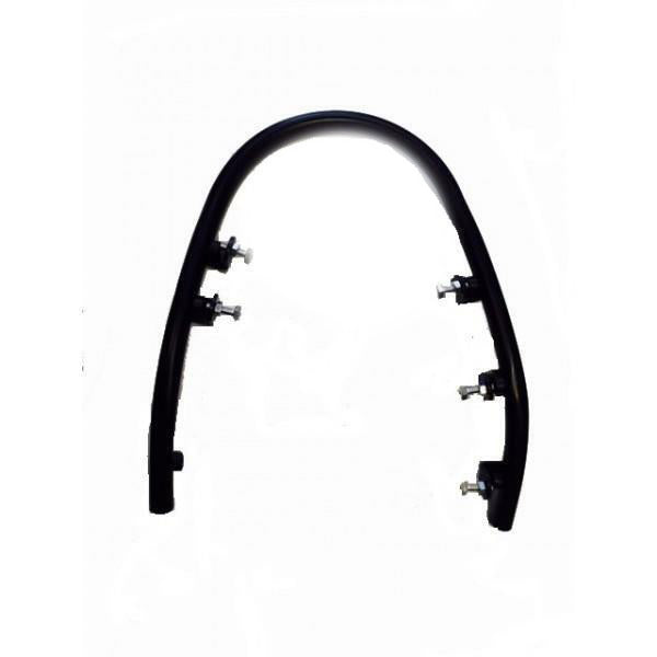 Vespa BLACK Front Fender Guard SPRINT AND Primavera WITH 12" WHEELS (1B001282)