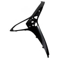 FRONT LEFT GLOSSY BLACK PLASTIC LEGSHIELD TRIM LIBERTY 50-150