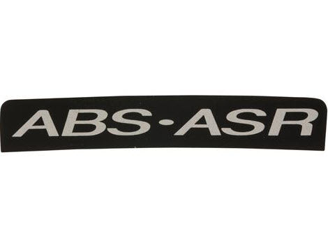"ABS-ASR" STICKER GTS/GTV