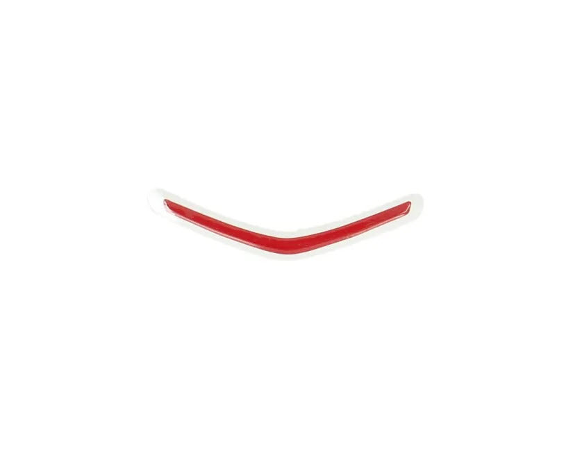 RED TRIM STICKER FOR HORN COVER LOWEST POSITION - SPRINT 50/150 2014-2016