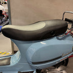 LOWERED BLACK SEAT W/LATCH PLATE VESPA LX50 LX150 2006-2014