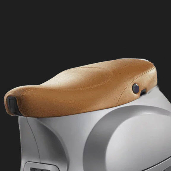 LOWERED LIGHT BROWN SEAT W/LATCH PLATE VESPA LX LXV S 50 150 2006-2014