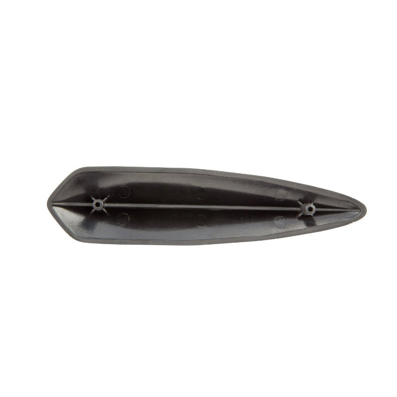 *GLOSSY BLACK PLASTIC* FENDER CREST VESPA PRIMAVERA 50/150 3V & iGET 2015-2018