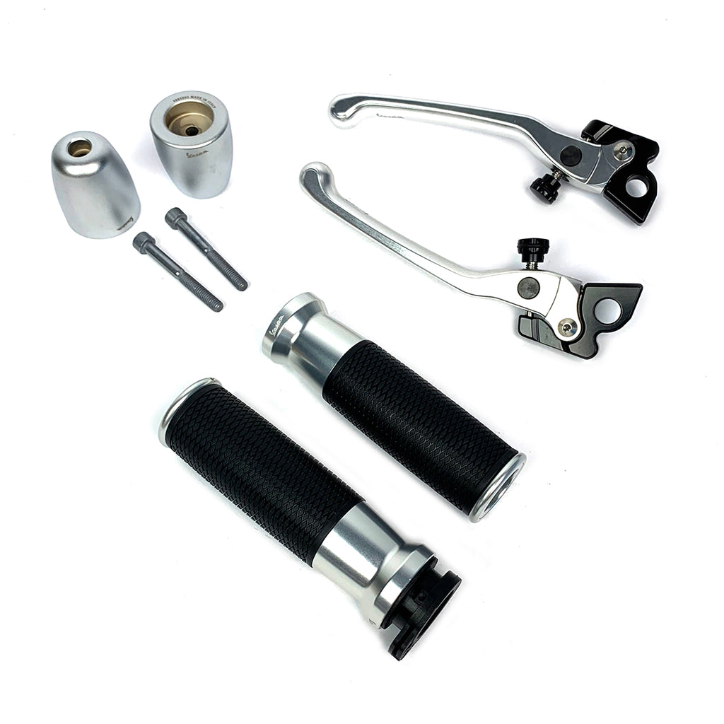 RIZOMA ALUMINUM HANDLE BAR KIT - BAR ENDS, GRIPS & LEVERS **CLOSEOUT**