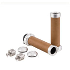 LUXURY LEATHER HANDGRIPS PAIR VESPA PRIMAVERA SPRINT