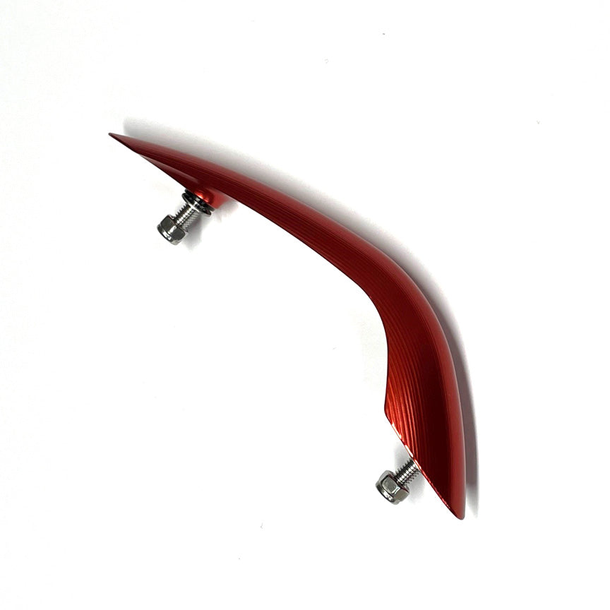 RED ALUMINIUM CNC FENDER CREST HOLLOW HPE STYLE GTS 300 2020-2022