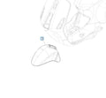 **SILVER** 719/C PAINTED FRONT FENDER PRIMAVERA ELETTRICA