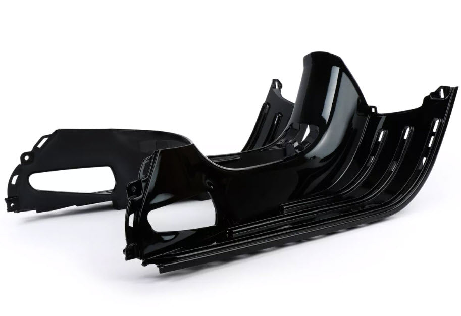 **GLOSSY BLACK 90 94** FLOORBOARD GTS 250/300 (6532300090 6566370090)