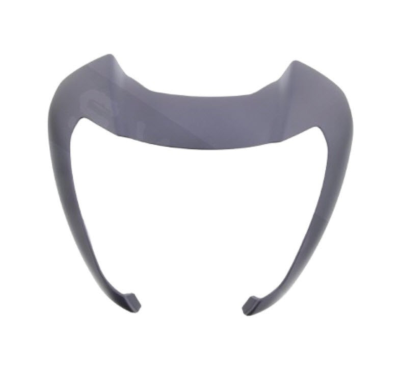 MATTE SILVER HEADLIGHT TRIM COVER PIAGGIO BV400