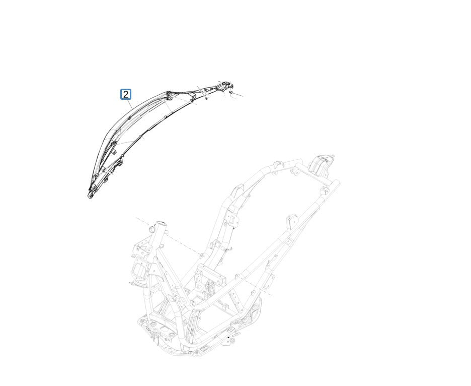 **ORANGE A12** REAR RIGHT SIDE PANEL - BV400