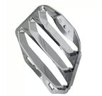 *CHROME* GRILL CHEVRON FOR HORN COVER VESPA GTS300 GTS310 HPE2 2023-