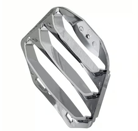 *CHROME* GRILL CHEVRON FOR HORN COVER VESPA GTS300 GTS310 HPE2 2023-