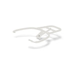 **OEM ORIGINAL VESPA** ***WHITE JUSTIN BIEBER*** TOPCASE FLAT REAR RACK-PRIMAVERA/SPRINT (1B010541)
