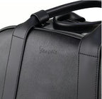 OFFICIAL VESPA BLACK LEATHER REAR/TAIL BAG
