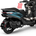 HEATED SADDLE SEAT - COMFORT PIAGGIO MP3 530 2023- (DAMAGED, SMALL TEAR IN THE VINYL) **CLOSEOUT**