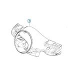 *UNPAINTED* FRONT HANDLEBAR COVER VESPA GTS 300 HPE2 GTS310