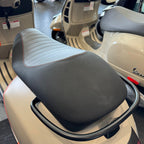 SOLO SEAT GTV HPE2 **PLEATED GRAY/BLACK WITH ORANGE STICHING** 2024 (FITS 2015-) (1B009579000C1)