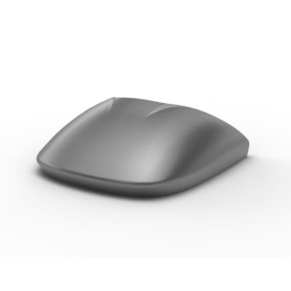 **MATTE GREY (HQ)** REAR SEAT SADDLE COVER SPOILER 2024- GTV HPE2 (1B011529000HQ)