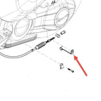 REAR BRAKE CABLE CLAMP VESPA PRIMAVERA SPRINT 3V 2016-2023