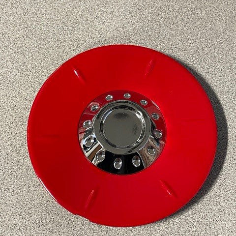 COMPLETE FRONT HUB COVER VESPA 946 (RED)