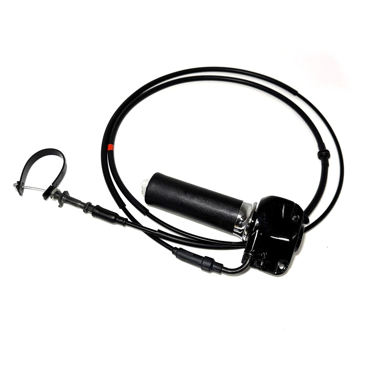 THROTTLE CABLE GRIP PULLEY & TUBE WITH OPEN THROTTLE CABLE VESPA GTV SEI GIORNI 300 HPE 2020-2022