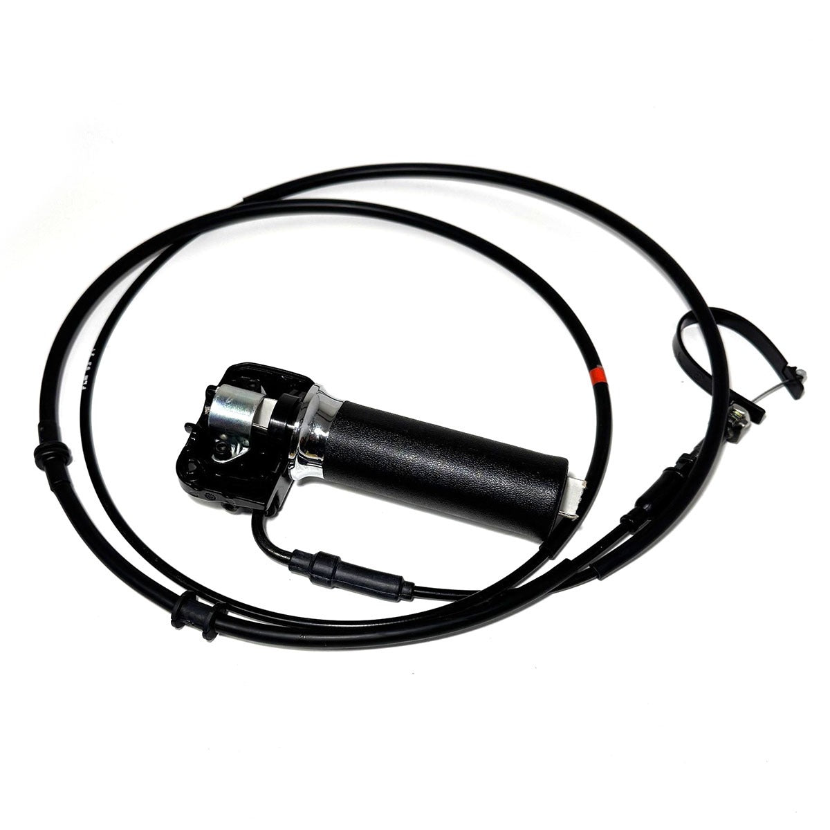 THROTTLE CABLE GRIP PULLEY & TUBE WITH OPEN THROTTLE CABLE VESPA GTV SEI GIORNI 300 HPE 2020-2022