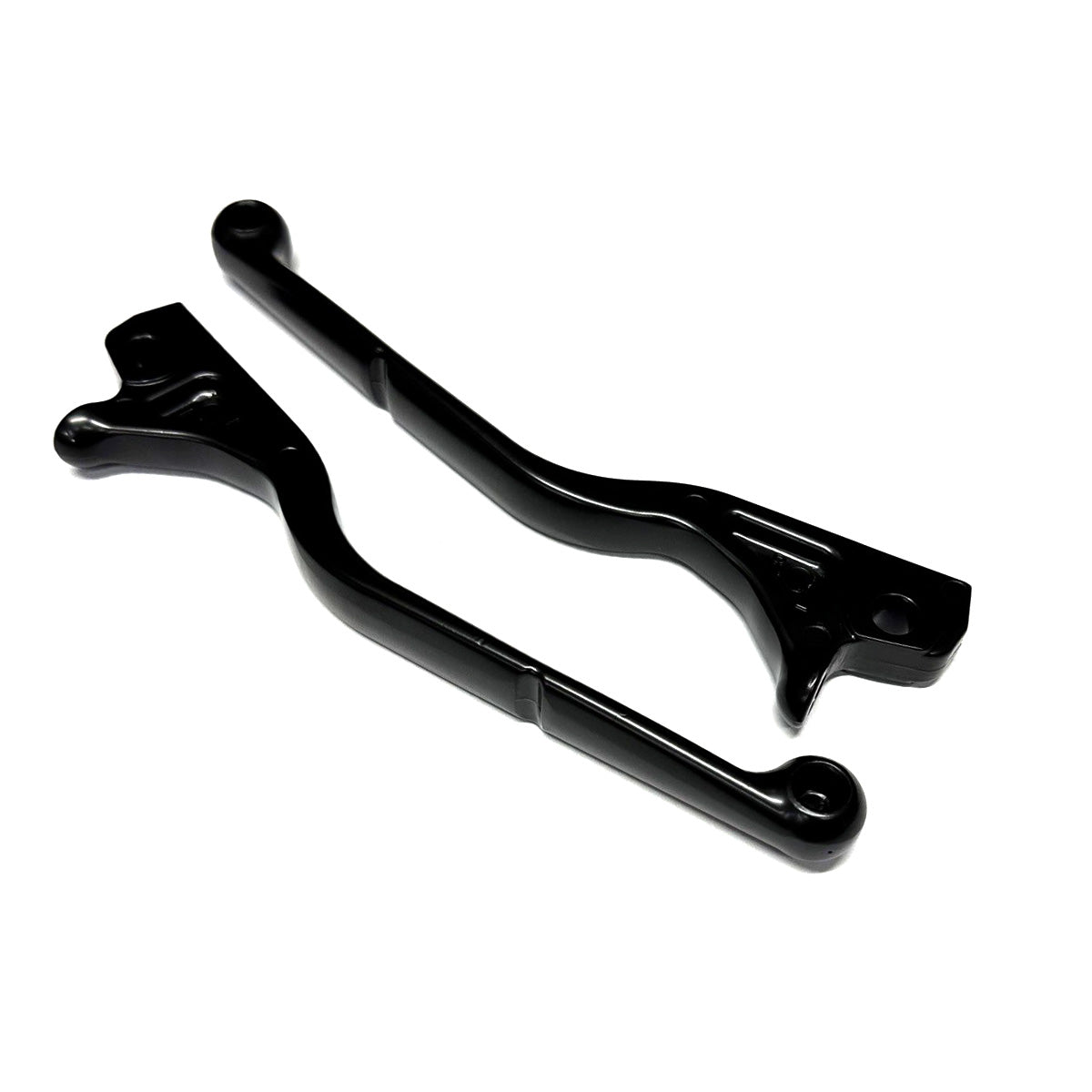 BLACK FINISH LEVER PAIR LEFT & RIGHT VESPA GTS300 GTS310 HPE2 2023- (SOLD IN PAIRS ONLY)