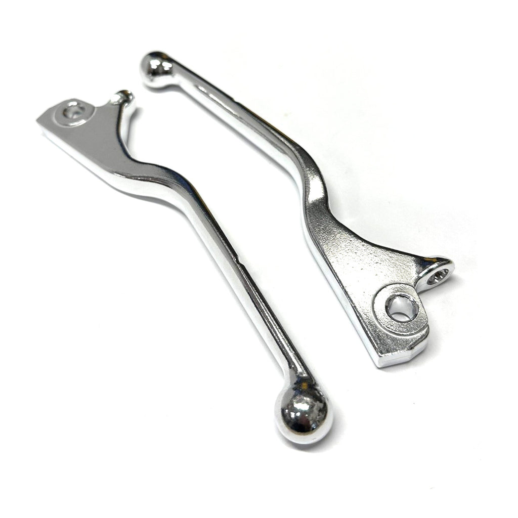 LEVER PAIR LEFT & RIGHT HIGH POLISH ALUMINUM VESPA GTS300 GTS310 HPE2 2023- (SOLD IN PAIRS ONLY)