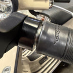 BAR END WEIGHT SPACER BLACK OFFICINA 8 PRIMAVERA EACH