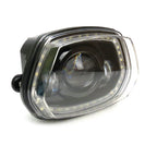 BLACK LED HEADLIGHT W/HALO RING VESPA SPRINT 150 2020-CURRENT