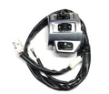 **MATTE SILVER** LEFT (L/H) SWITCH ASSEMBLY PRIMA/SPRINT 150 ONLY 2015-2017 (HORN/TURN/HEADLIGHT)