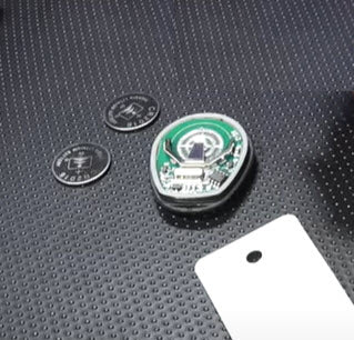 REPLACEMENT COIN BATTERY FOR VESPA / PIAGGIO ALARM REMOTE (EACH)