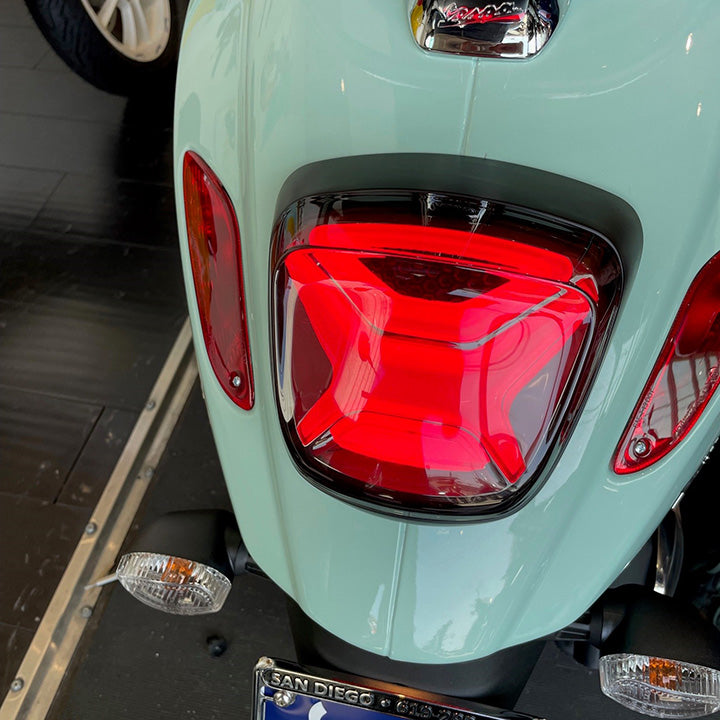 LED SPORT TAIL LIGHT W/SMOKED LENS & MATTE BLACK BEZEL PRIMAVERA/SPRINT 2019-2023