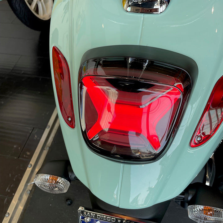 LED SPORT TAIL LIGHT W/SMOKED LENS & MATTE BLACK BEZEL PRIMAVERA/SPRINT 2019-2023
