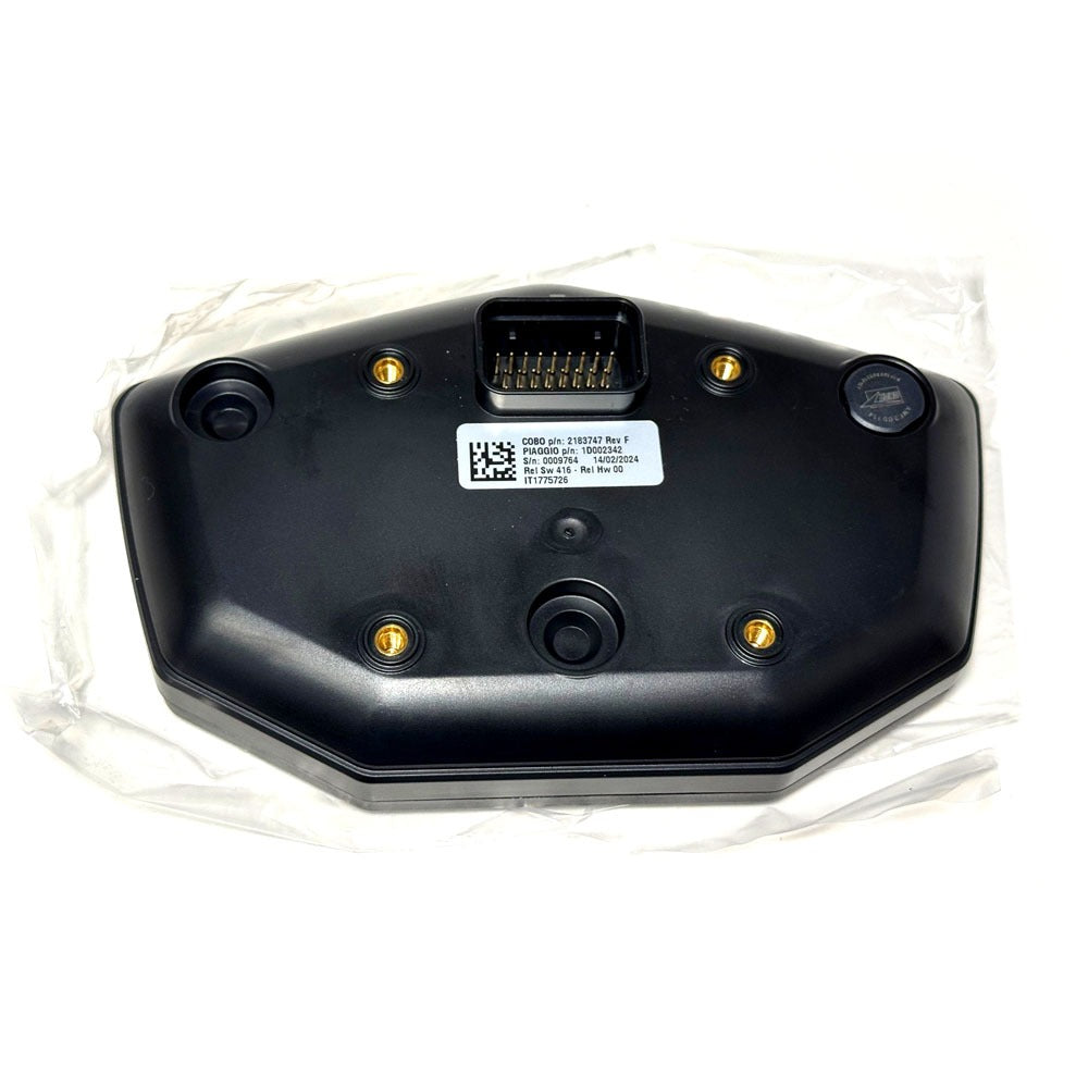 TFT SPEEDO DASH LCD DIGITAL DISPLAY VESPA PRIMAVERA SPRINT SPORT 75TH ANNIVERSARY JB JUSTIN BIEBER 2016-2023