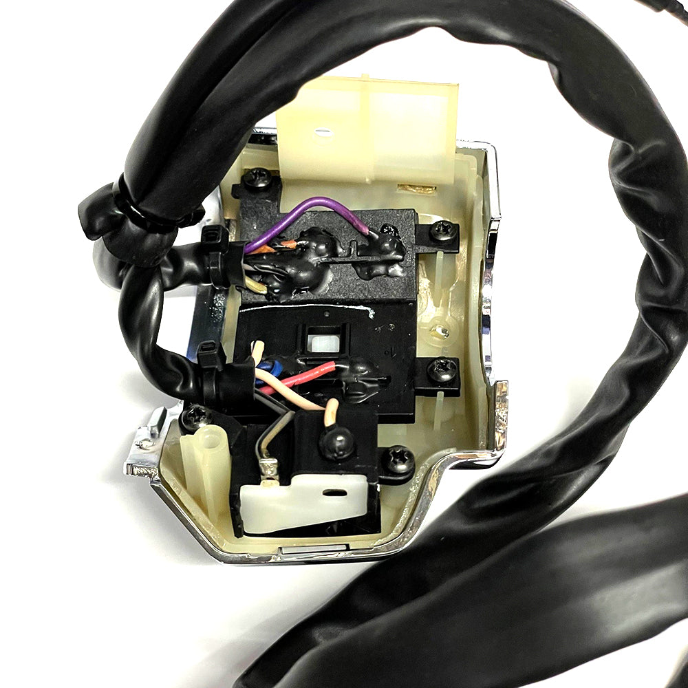 *CHROME* HORN/TURN/HEADLIGHT LEFT (LH) TURN SIGNAL SWITCH ASSEMBLY PRIMAVERA/SPRINT 150 ONLY 2019-CURRENT